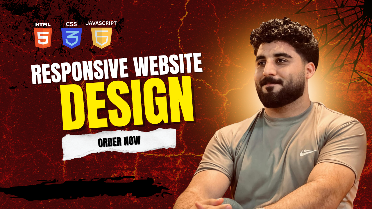 Responsive Website Design using HTML, CSS, and Bootstrap